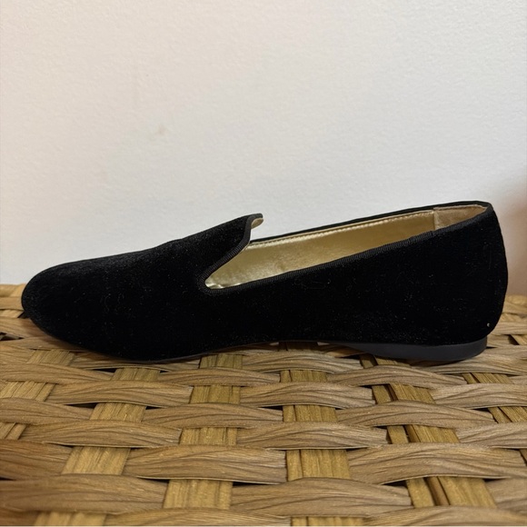 Birdies The Starling Slip On Loafer in Black Velvet | Women’s Size 7 - Picture 4 of 9